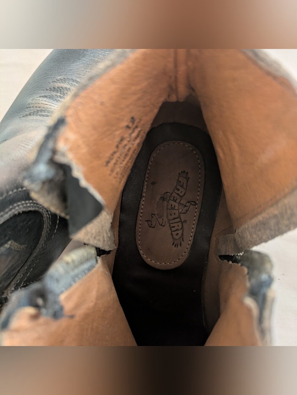NWOB Freebird Wolfie Boots in Black - Picture 9 of 11